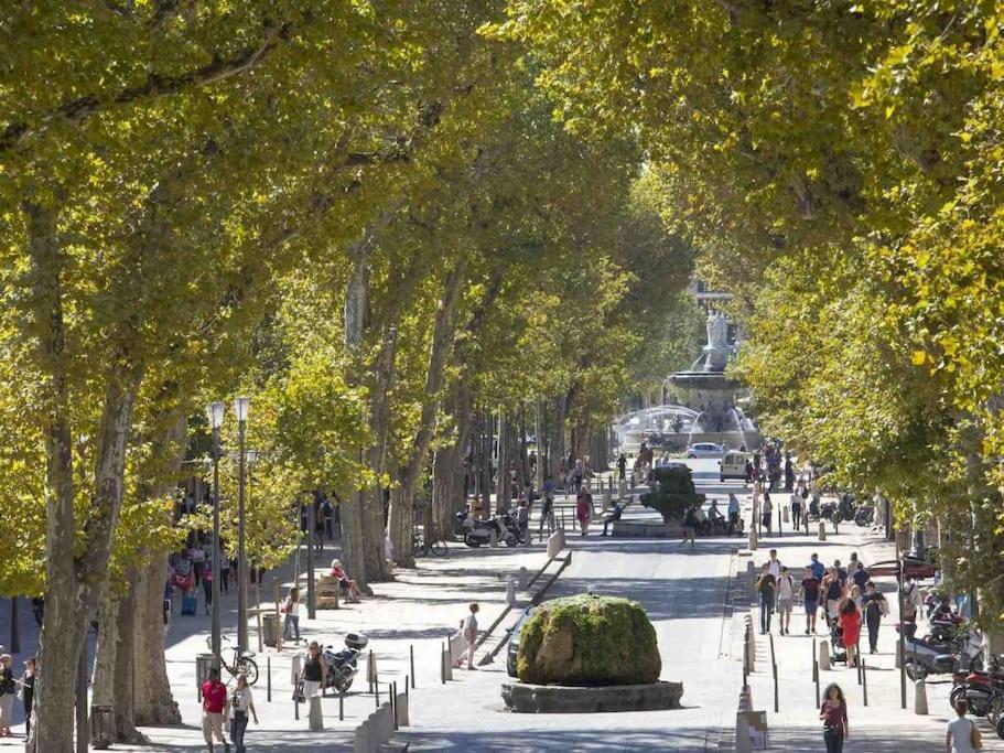 Appartement Avec Deux Chambres Centre Ville Aixois Aix-en-Provence Eksteriør billede