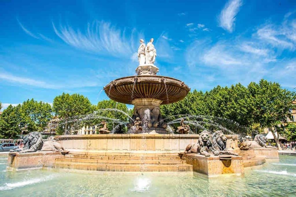 Appartement Avec Deux Chambres Centre Ville Aixois Aix-en-Provence Eksteriør billede